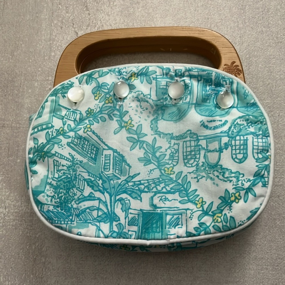 Lilly Pulitzer mini Bermuda bag purse vintage